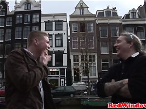 Pussyfucked dutch call girl welcomes tourist